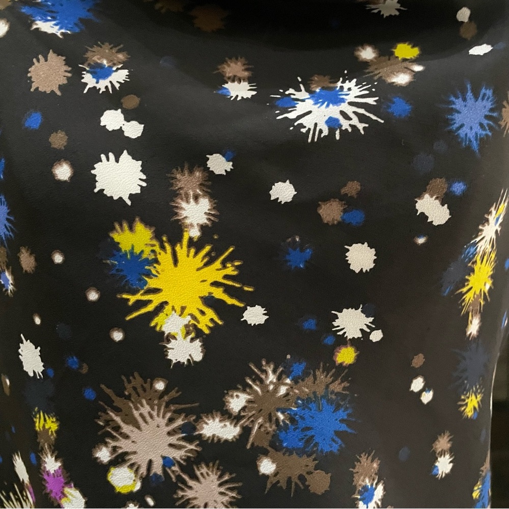 Matthew Williamson by Impulse black starburst top / S / Excellent condition - Picture 10 of 13